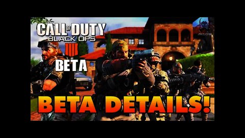 Black Ops 4 Multiplayer Beta Details - New Game Modes (Chaos TDM), New Maps, Weapons, & More!