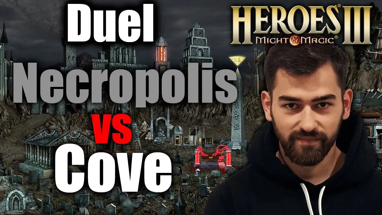 Necropolis vs Cove | Gluhammer Heroes HotA 3 Multiplayer PL