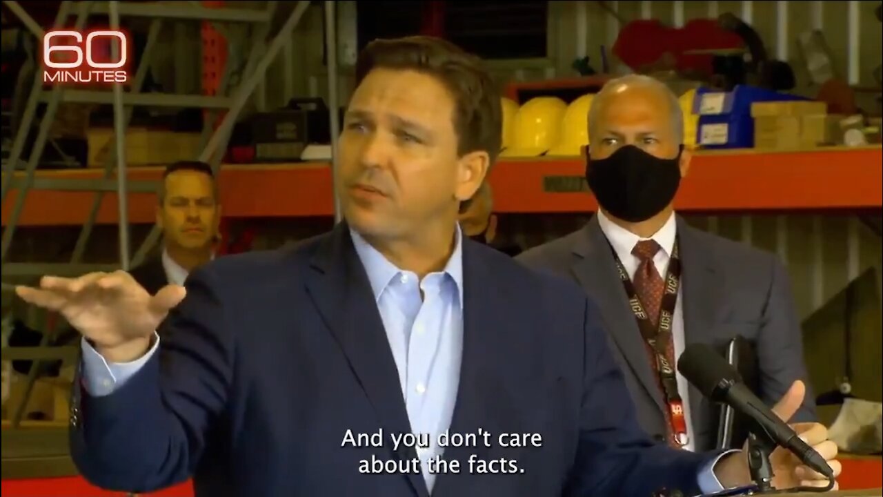 What 60 Minutes Aired VS What DeSantis Actually Said