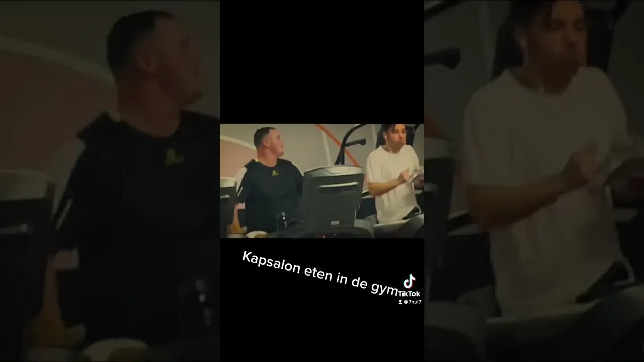 Kapsalon eten in de gym #fyp #fy #gym #gymmotivation #bier #prank