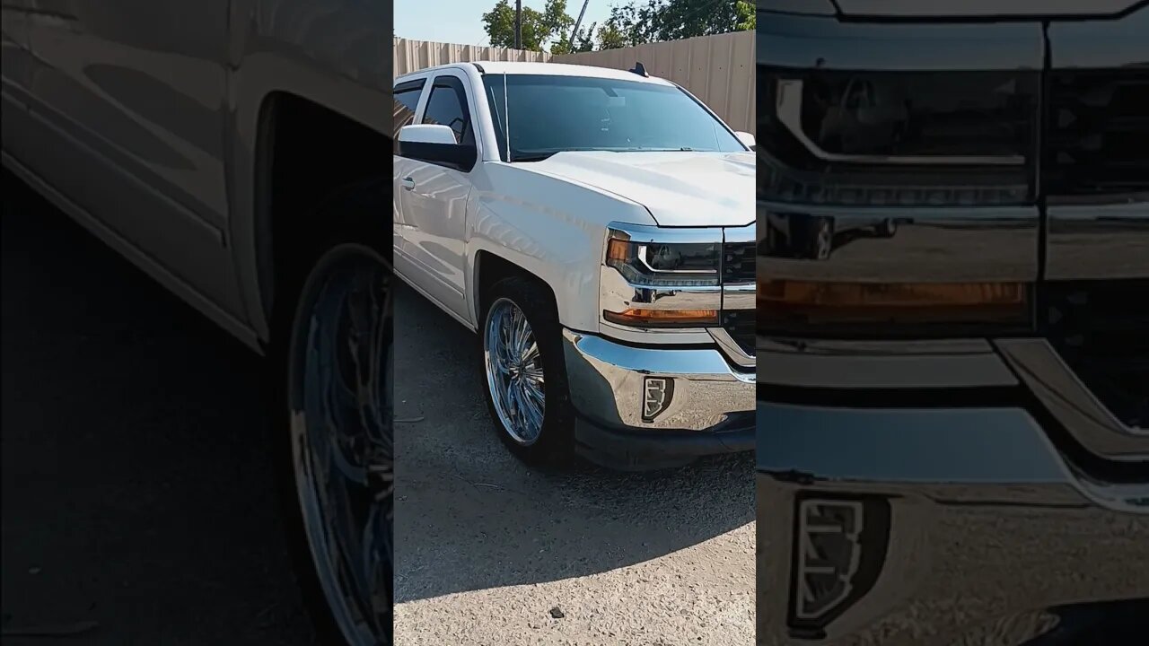 2016 Chevy with Chrome Wheels