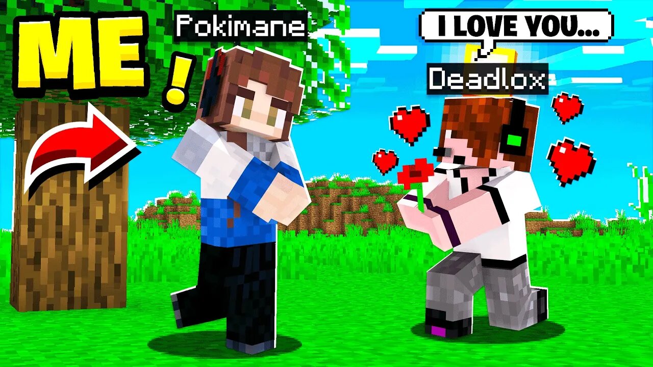 I Pretended To Be Pokimane In Minecraft