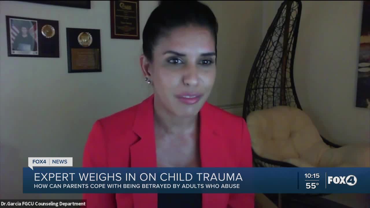 Trauma expert advises parents on coping with their child being abused