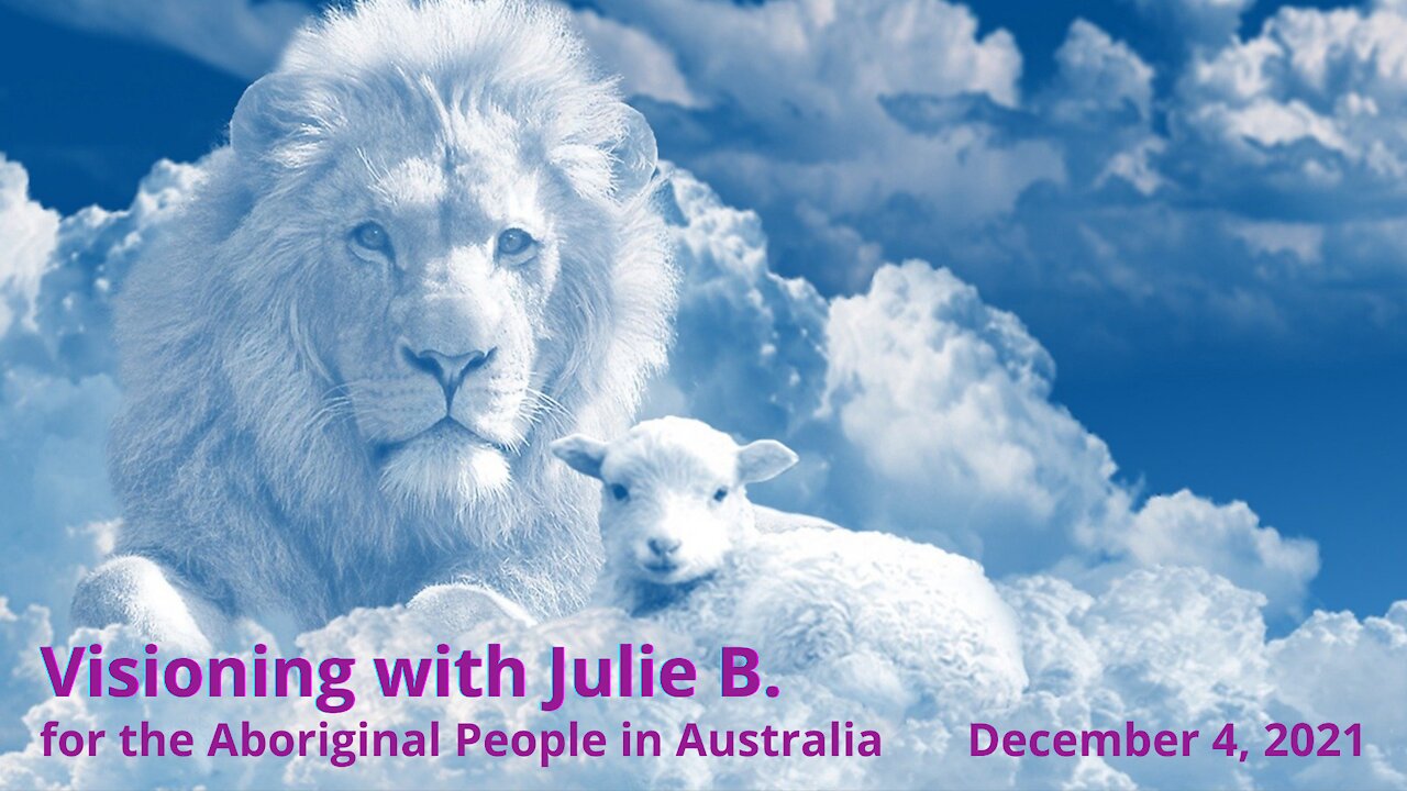 Visioning with Julie B. for our Australian Brothers and Sisters