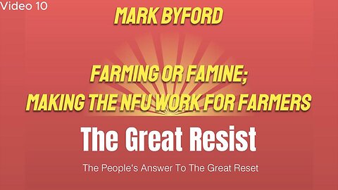 10. Mark Byford – Farming Or Famine; Making T(1)