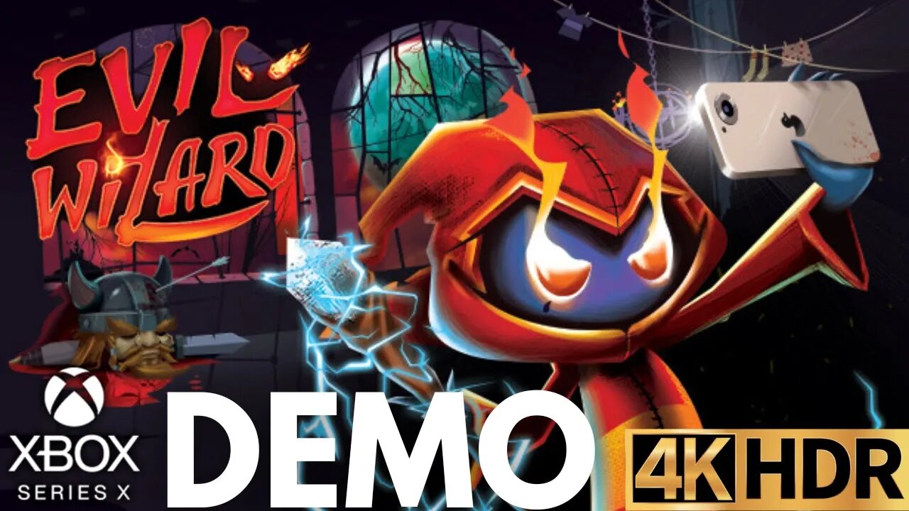 Evil Wizard Demo Gameplay | Xbox Series X|S | 4K HDR (No Commentary Gaming)