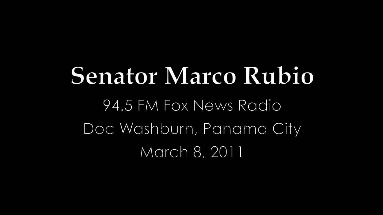 Senator Rubio Talks Balanced Budget Amendment & ObamaCare