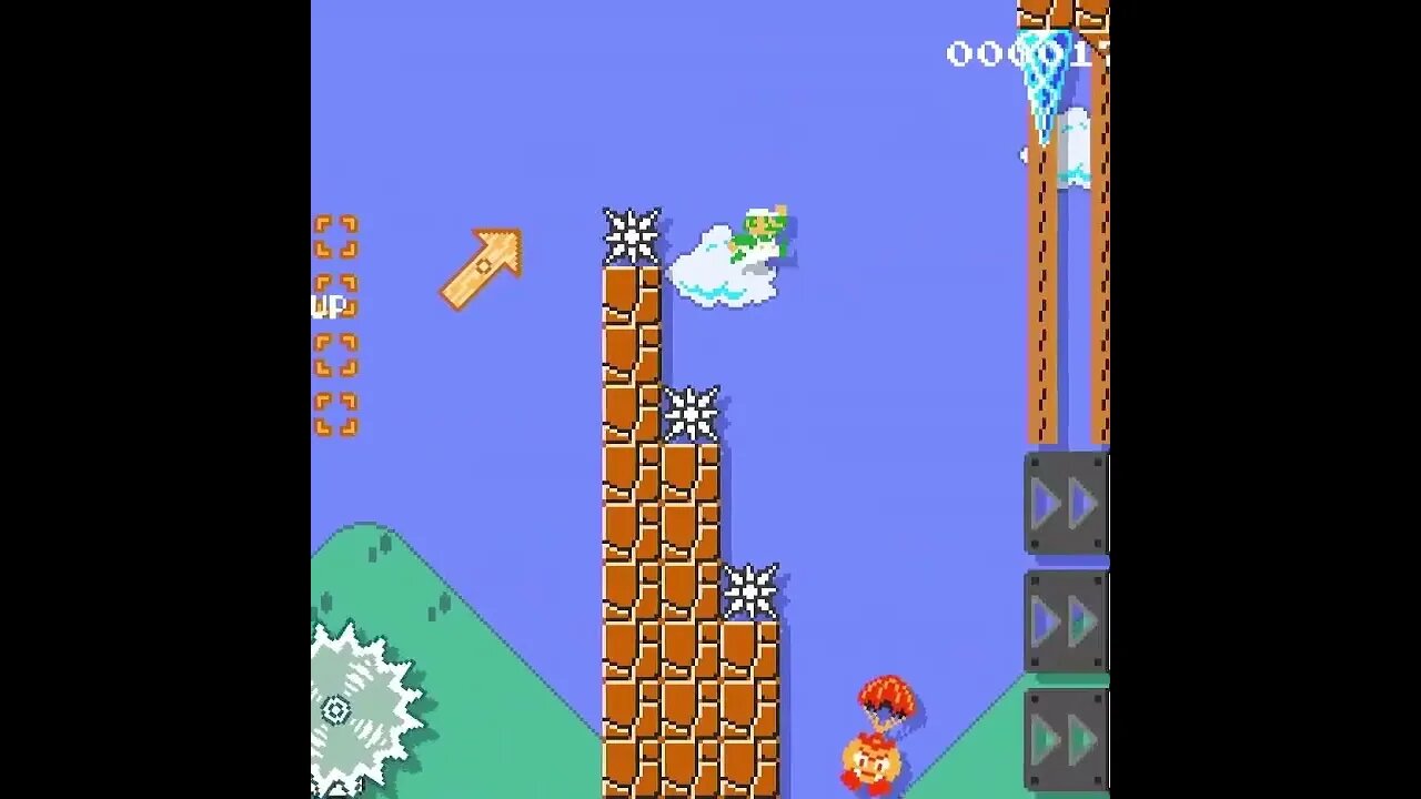 Yonders Wall clip #mariomaker2 #nintendo #smm2