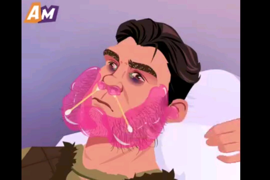 lady help homeless man