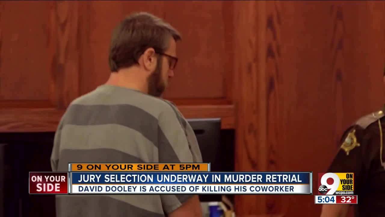 Jury selection underway in murder retrial