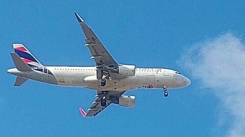 Airbus A320 PR-TYD coming from Brasília to Fortaleza