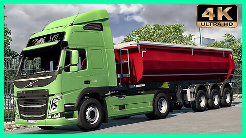 Stunning VOLVO FM transporting ROCKS! | Euro Truck Simulator 2 Gameplay "4K"