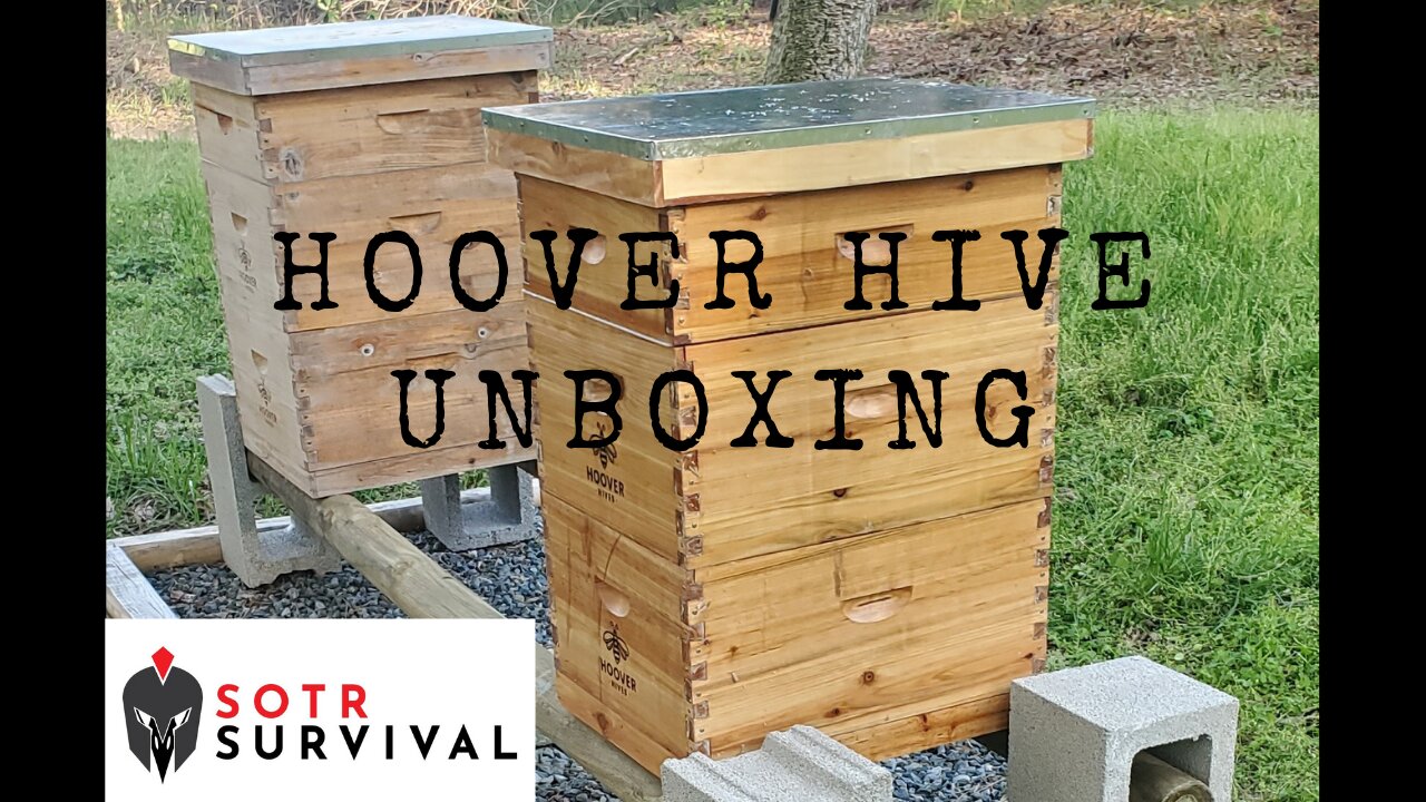 Hoover Hive 10 Frame Beehive Kit Unboxing