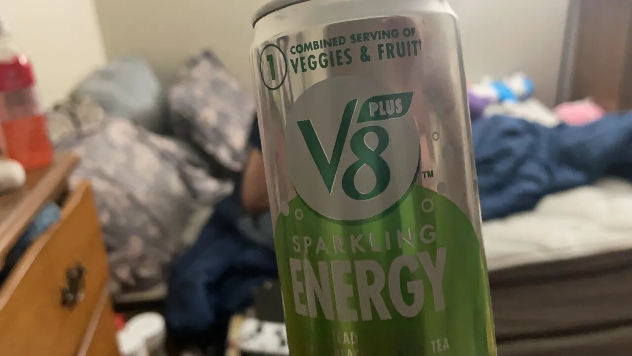 Drink review -V8 sparkling energy lemon lime