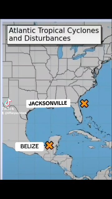 TROPICAL STORM WARNING! JACKSONVILLE, FLORIDA