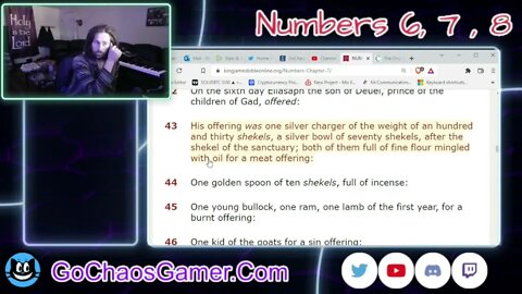 Numbers 6 7 and 8 King James Version KJV 342022
