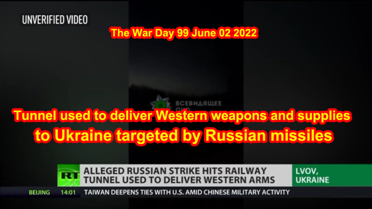 Tunnel used to deliver Western weapons and supplies to Ukraine targeted by Russian missiles