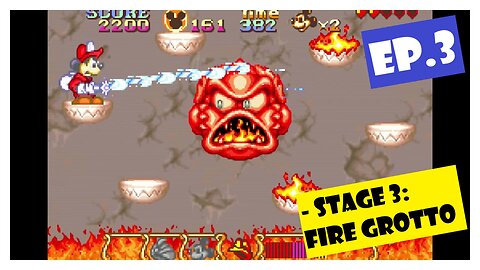 Ep.3 | Stage 3: Fire Grotto (Disney's Magical Quest) *NO COMMENTARY*