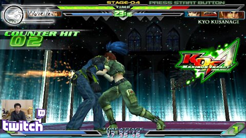 (PS2) KOF Maximum Impact Reg A - 06 - Team 6 - Leona, Clark Still, Ralf Jones