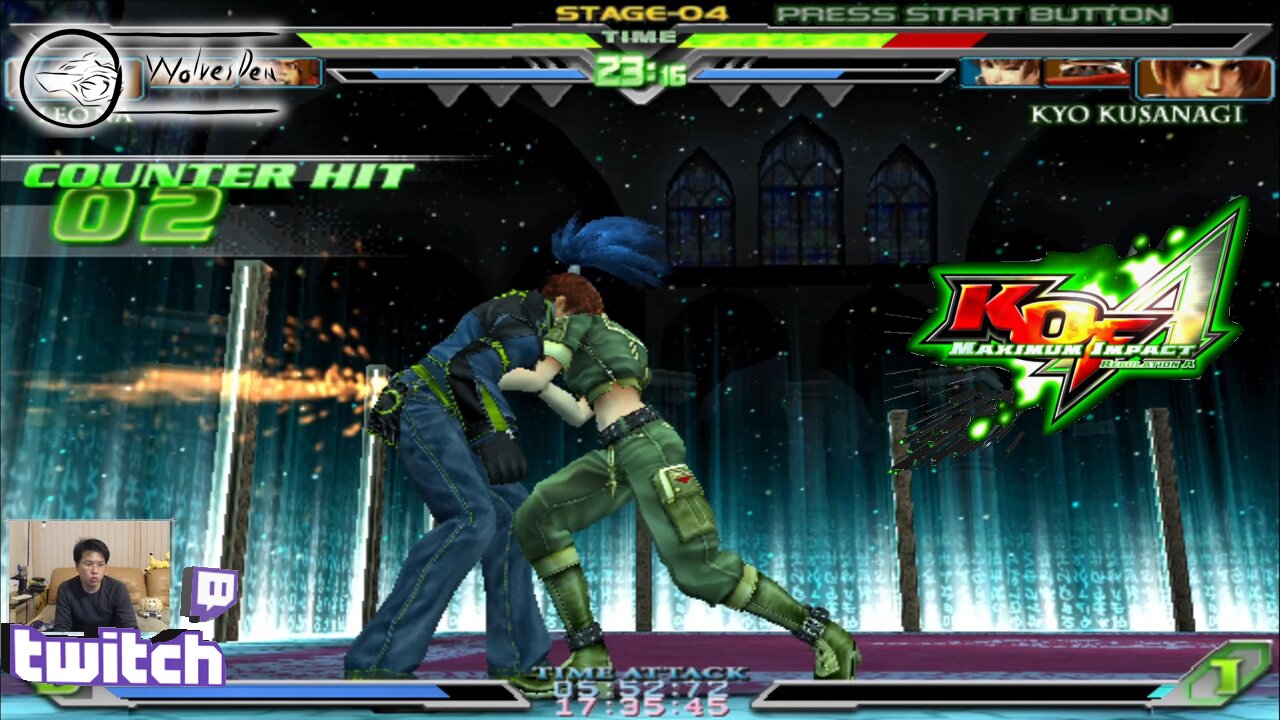 (PS2) KOF Maximum Impact Reg A - 06 - Team 6 - Leona, Clark Still, Ralf Jones