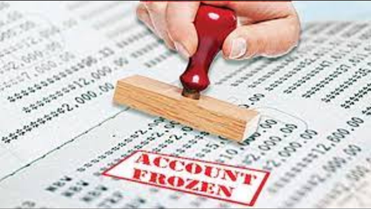 CHINA FREEZES BANK ACCOUNTS - BASED ON SOCIAL MEDIA POSTS
