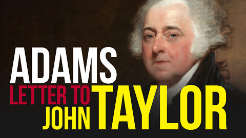 [TPR-0026] Letter to John Taylor by John Adams