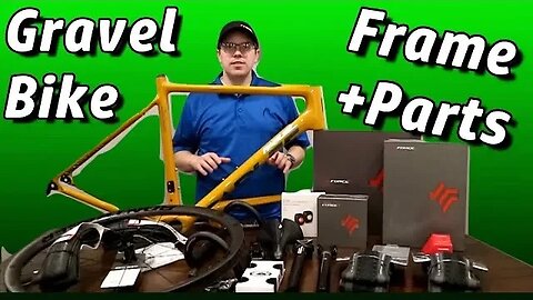 Gravel Bike Build Reveal - Frame and Parts!