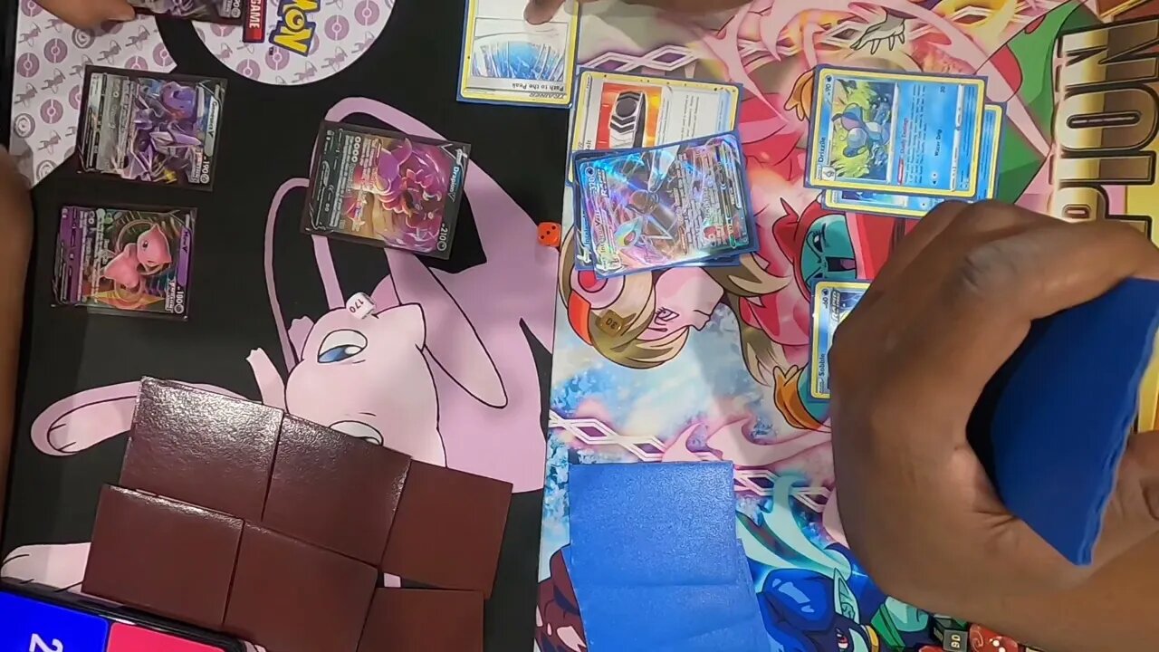 Inteleon VMAX vs Mew VMAX at @AndyseousOdyssey | Pokemon TCG