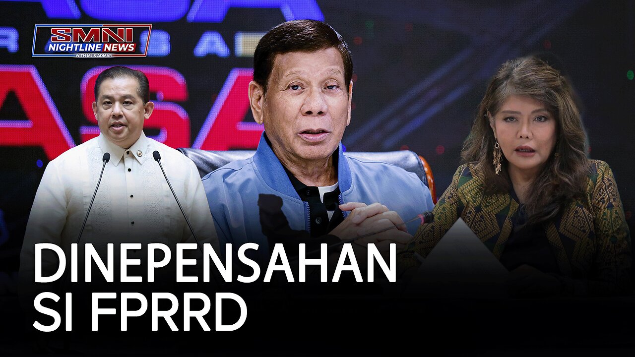 Sen. Imee Marcos, dinepensahan si dating Pangulong Duterte vs Speaker Romualdez