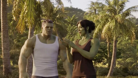 HULK and Lady Hulk