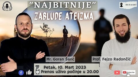 Zablude ateizma, gost mr Goran Šarić