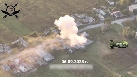 Russian artillery makes a house call