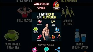 🔥 How to boost your metabolism 🔥 #shorts 🔥 #wildfitnessgroup 🔥 11 May 2023 🔥