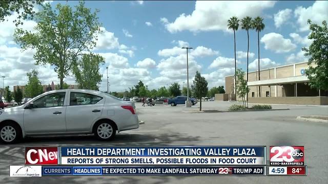 Health Department investigating Valley Plaza after reports of strong smells