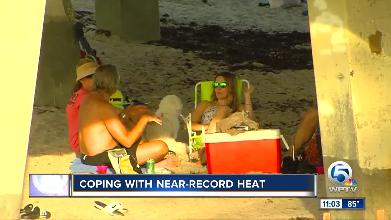 South Florida residents cope with stifling heat wave