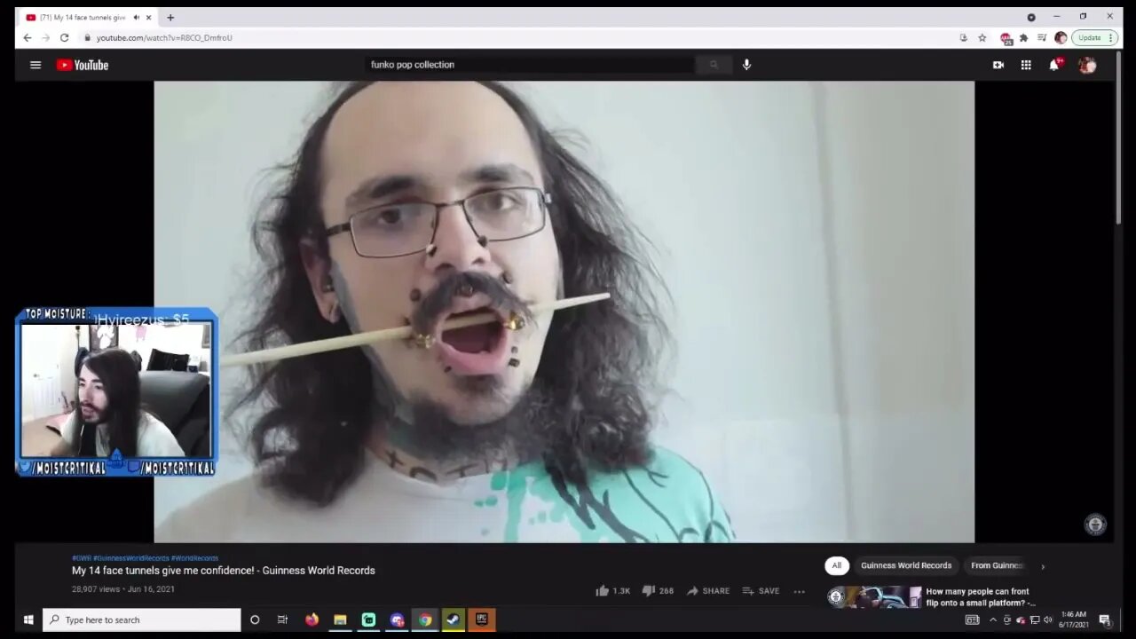MoistCr1tikal Reacts To Guinness World Records 2