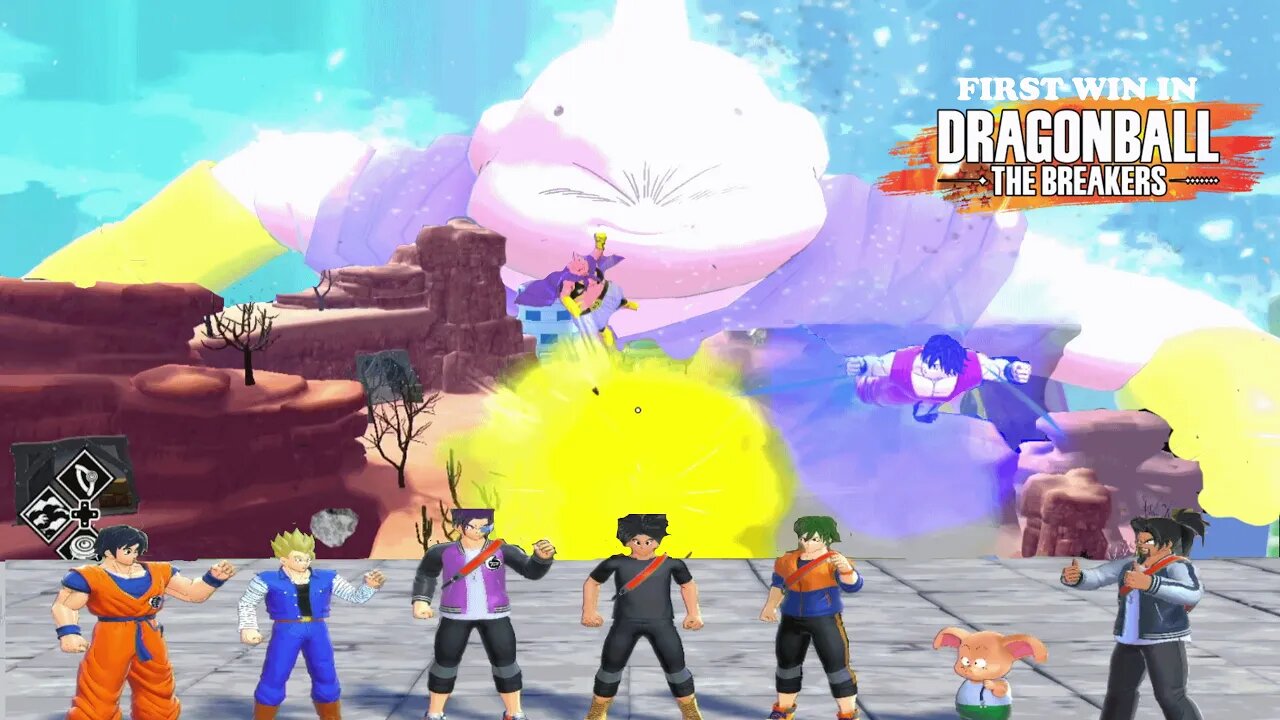 FIRST WIN IN DRAGON BALL THE BREAKERS!!!