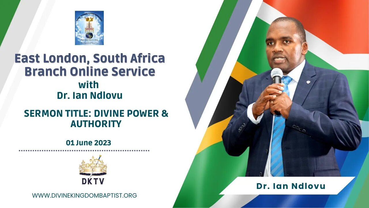 Divine Power & Authority | Dr. Ian Ndlovu | 01 June 2023