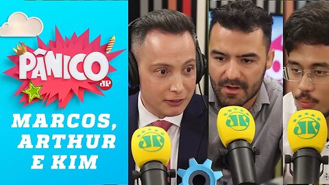 Arthur do Val, Kim Kataguiri e Marcos Bernardini - Pânico - 05/04/18