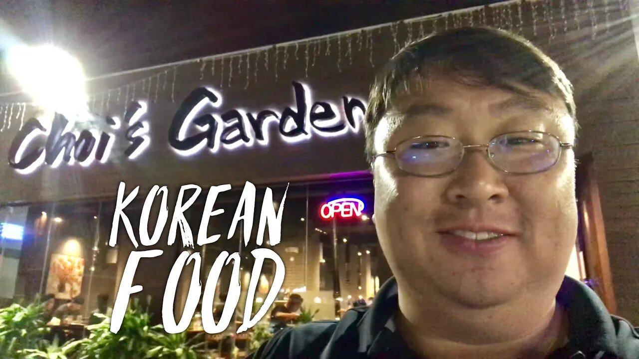 Eating Korean Food at Choi’s Garden in Honolulu, Hawaii