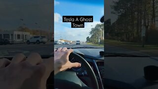 Tesla Is A Ghost Town #virginiabeach #shorts #tesla