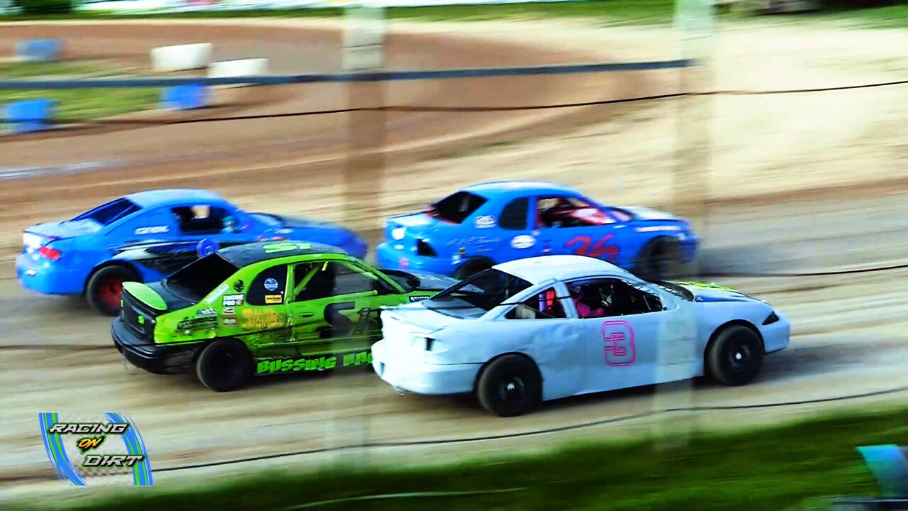 8-21-21 Cyber Stock Heats Thunderbird Raceway