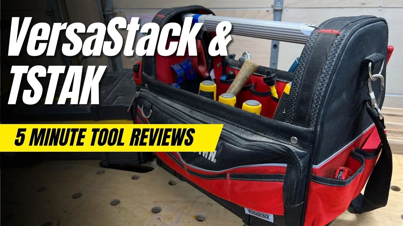 Craftsman Versastack - DeWalt TSTAK Modular Tool Boxes | 5 Minute tool Review