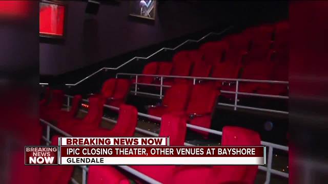 IPic Bayshore movie theater to permanently close