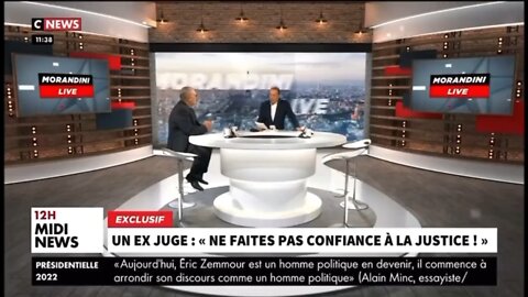 Explosive !! Un juge vous dis ne faites pas confiance a la justice en France !!!