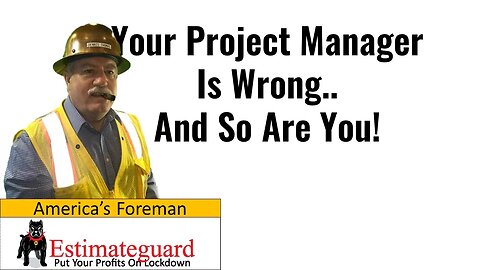 ElectricalContractors - Your Project Manager Is Wrong and So Are You