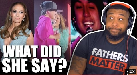 Jennifer Lopez INTRODUCES Her daughter on stage as They_Them