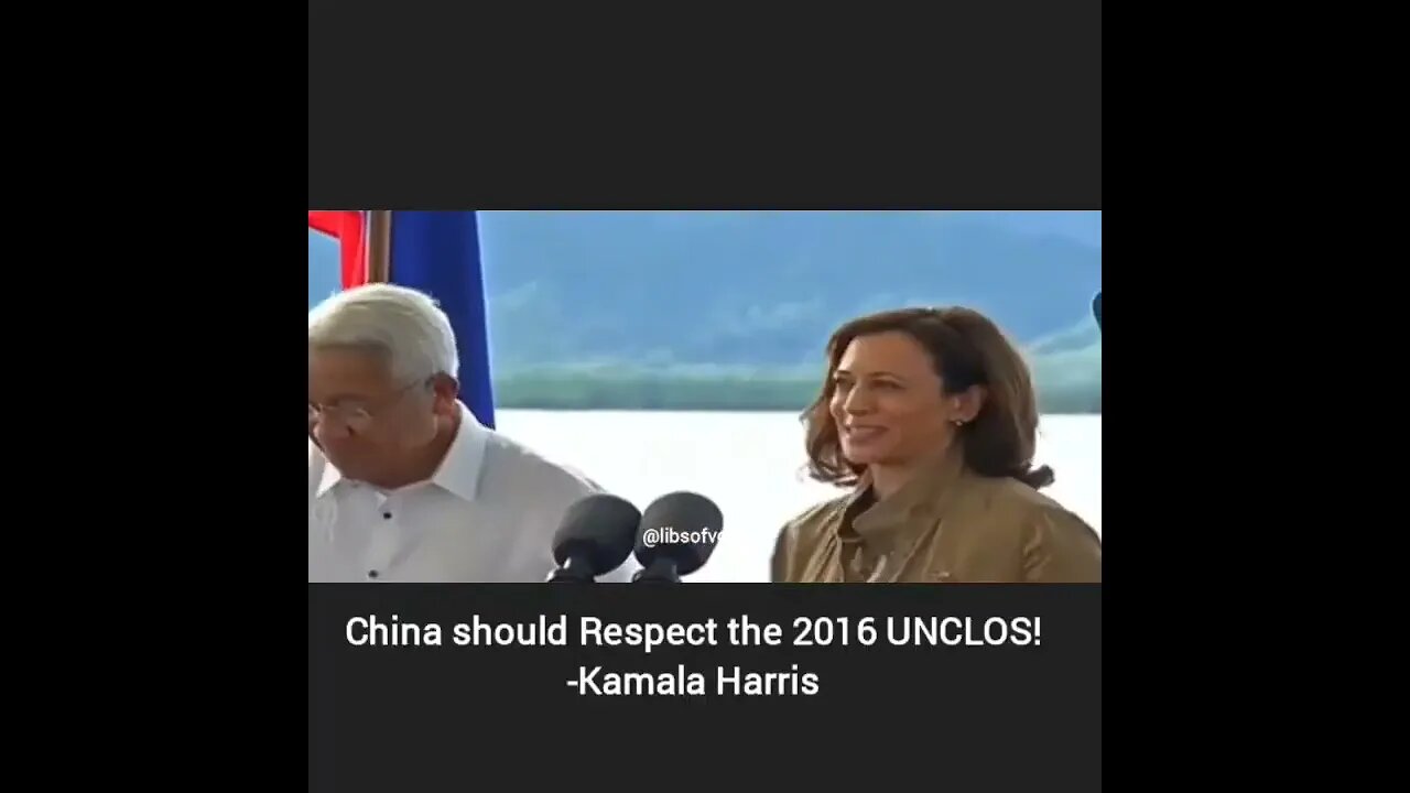 West Philippine Sea x China x US Vice President Kamala Harris drama