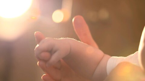 Mother Holding Babys Hand