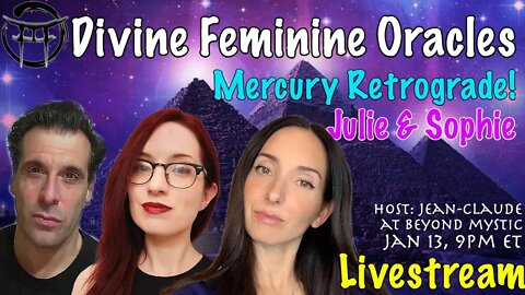 🔴LIVESTREAM: DIVINE FEMININE ORACLES WITH JULIE, SOPHIE & JeanClaude